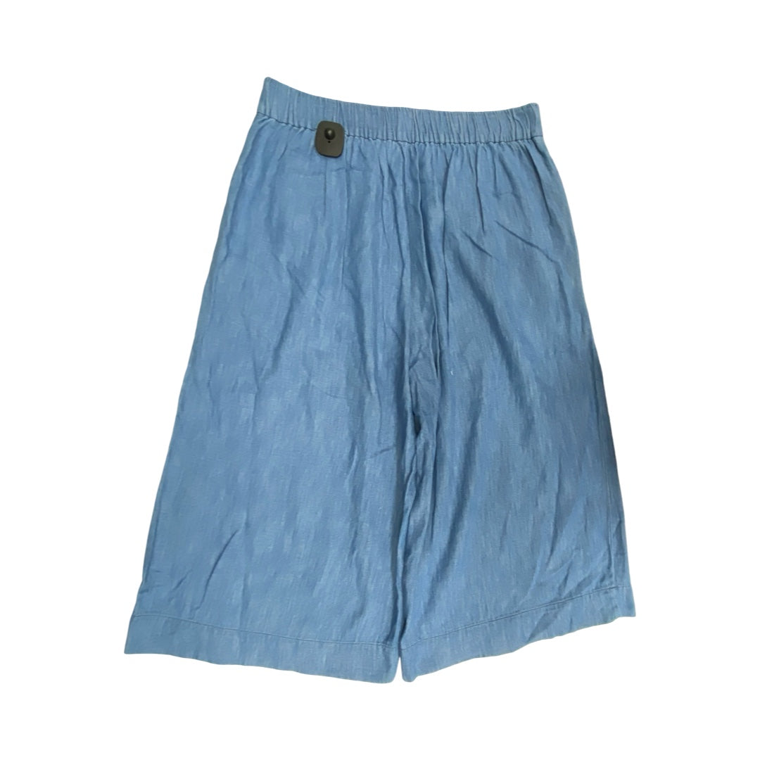 Pants Linen By Madewell In Blue, Size:Xl