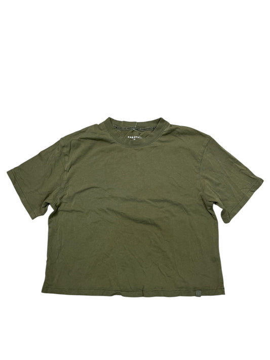Top Ss Basic By Fabletics In Green, Size:Xs