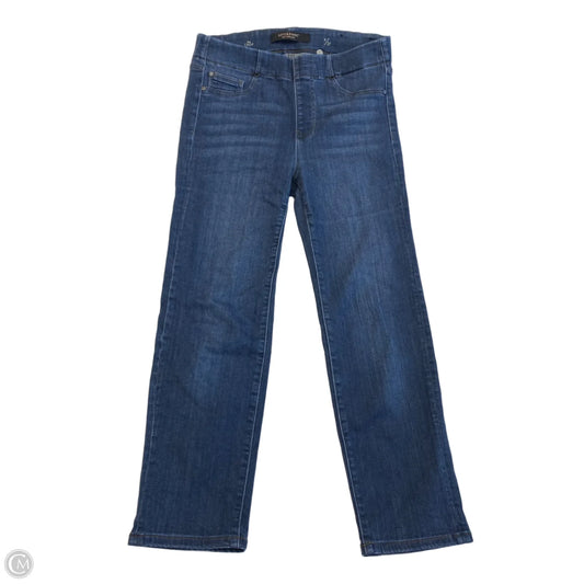 Jeans Skinny By Liverpool In Blue Denim, Size: 4