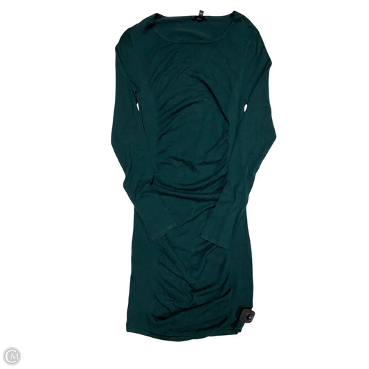 Dress Casual Midi By Express In Green, Size: M