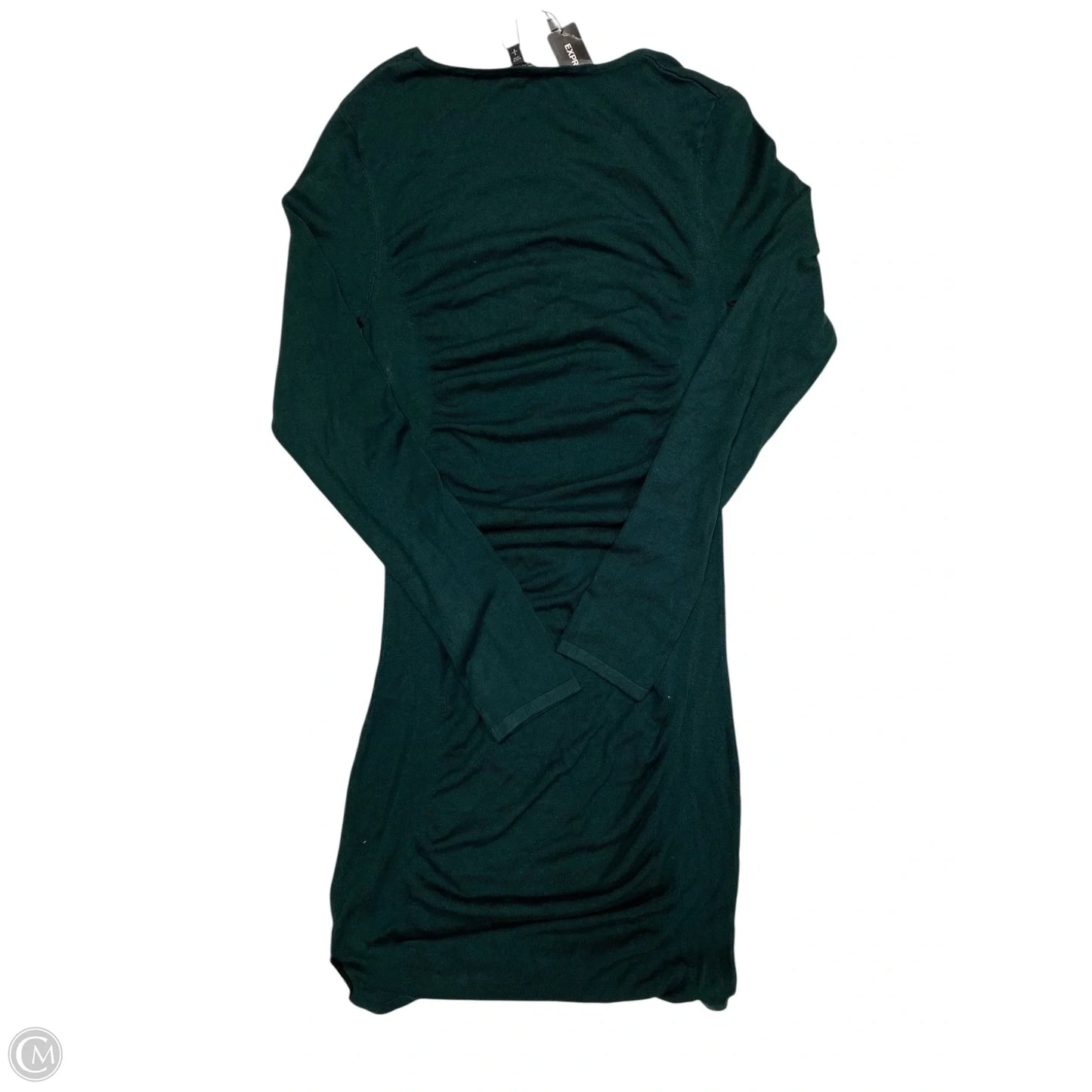 Dress Casual Midi By Express In Green, Size: M