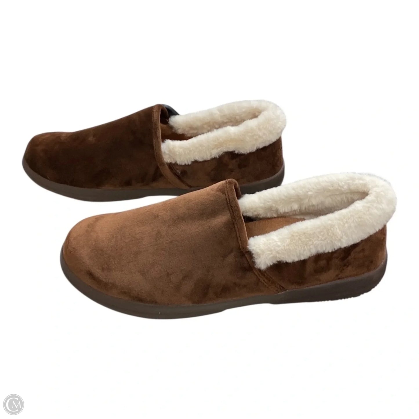 Shoes Flats By Vionic In Brown, Size: 12