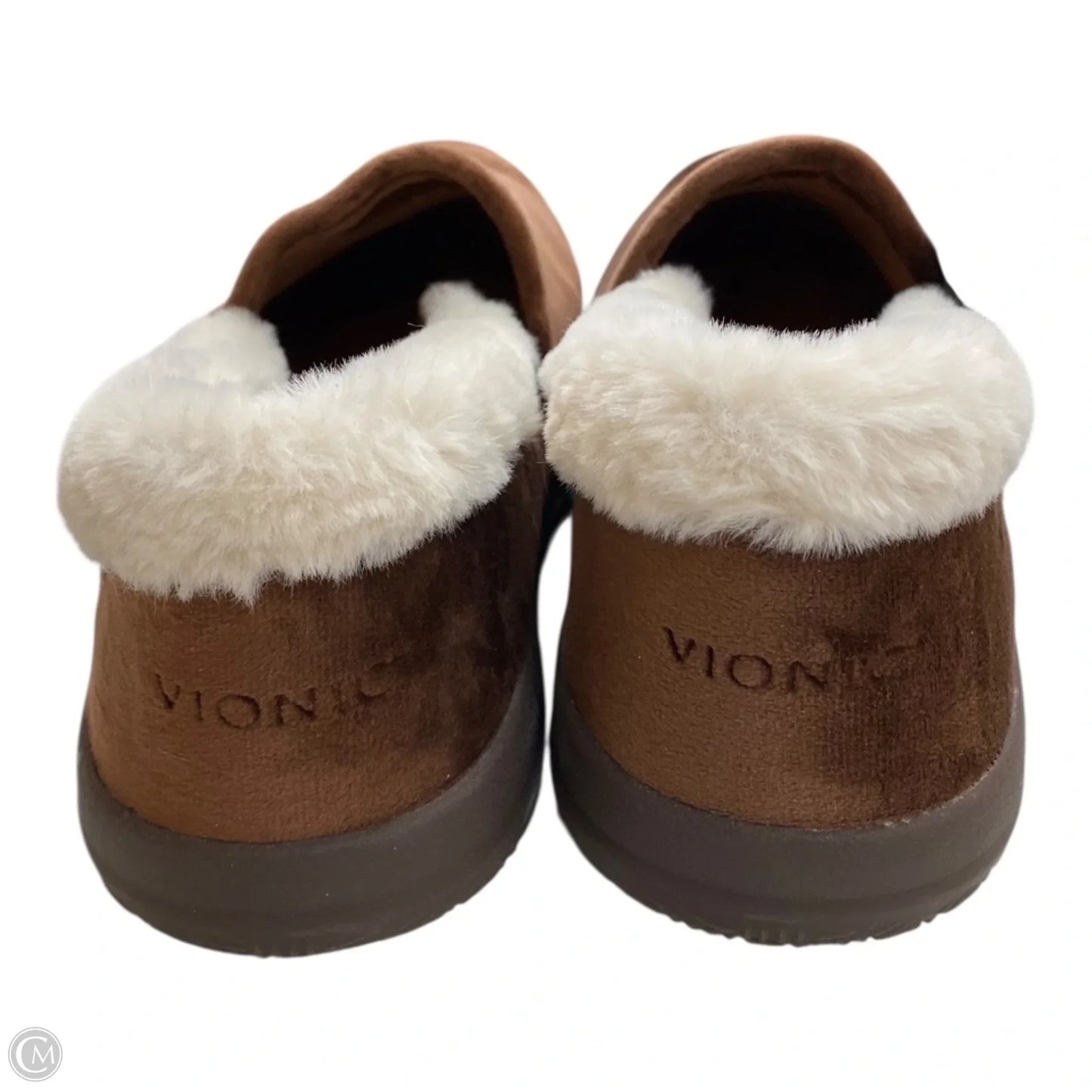 Shoes Flats By Vionic In Brown, Size: 12