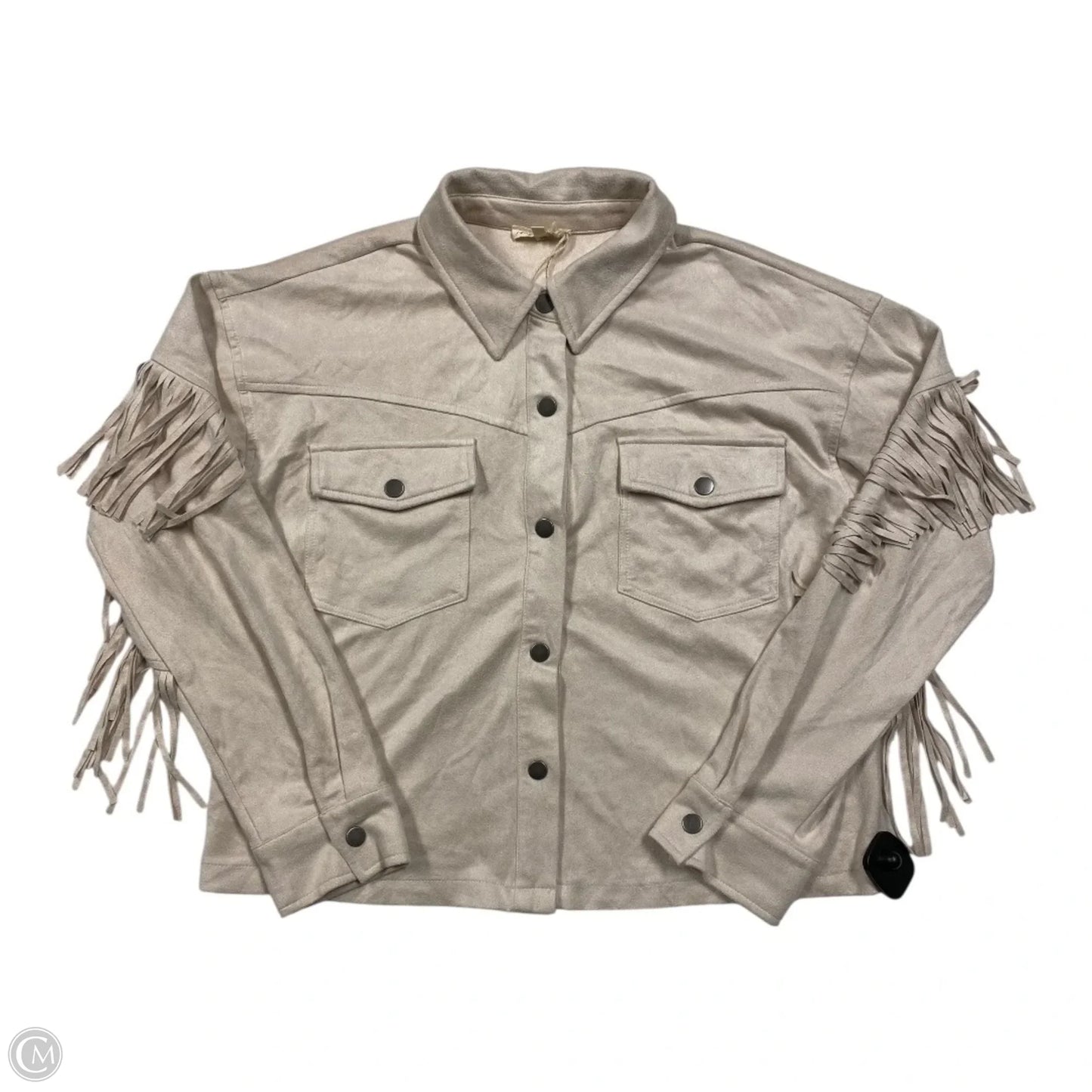 Blazer By Mystree In Tan, Size: S