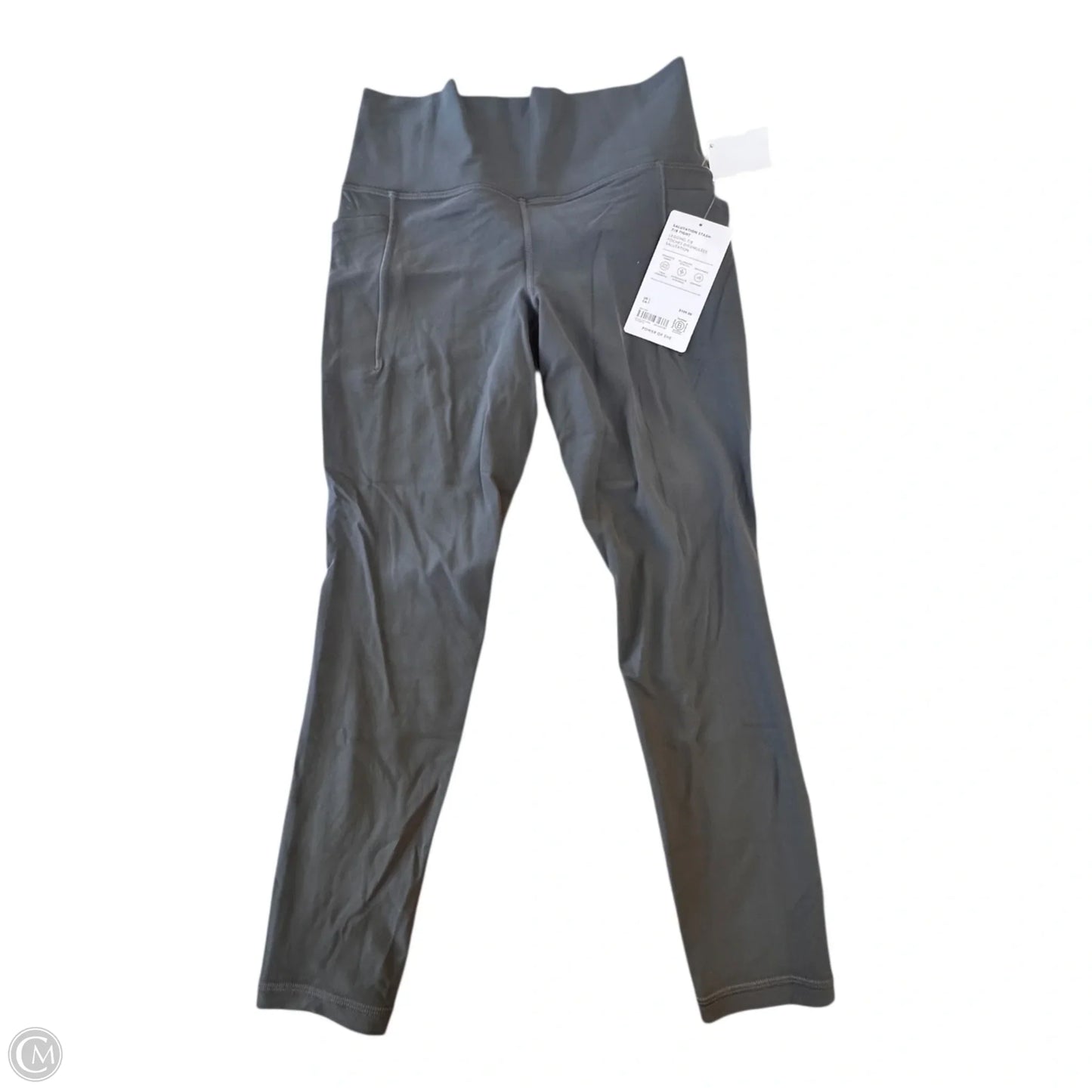 Athletic Leggings By Athleta In Grey, Size: S