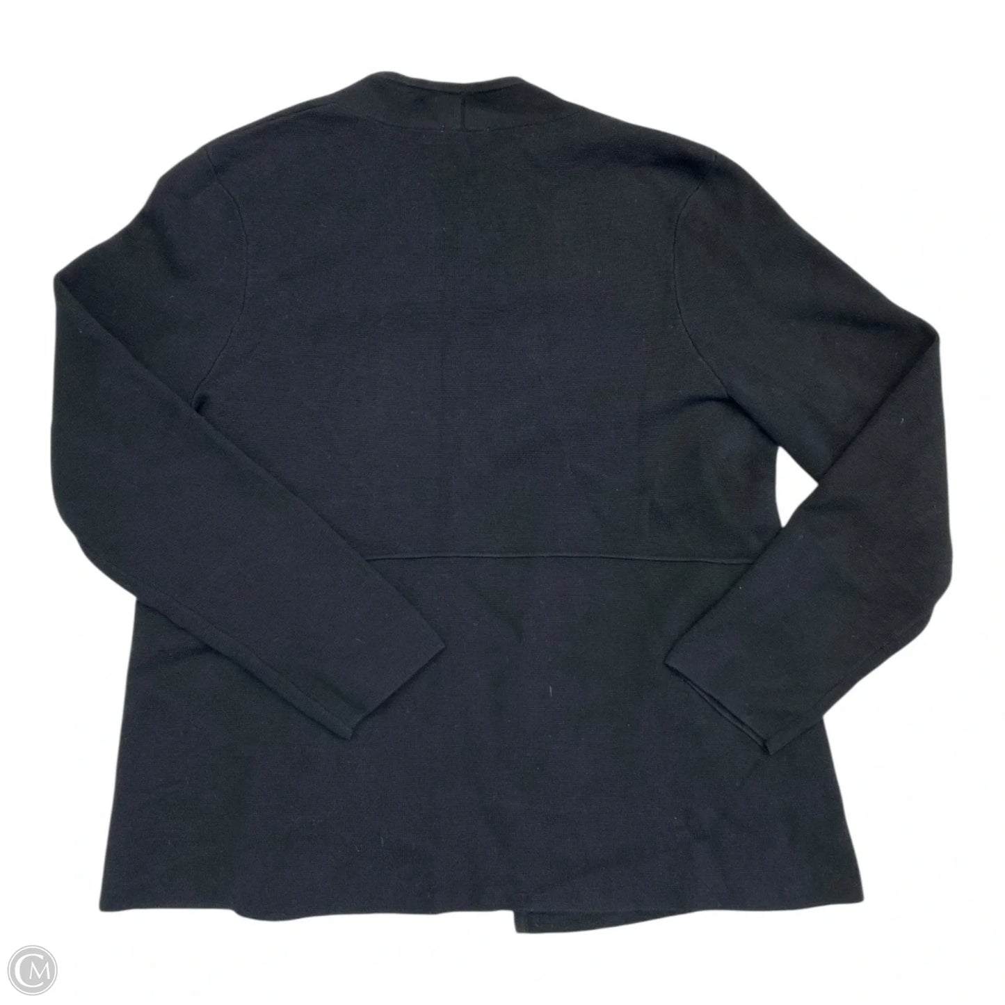 Sweater Cardigan By Talbots In Black, Size: Mp