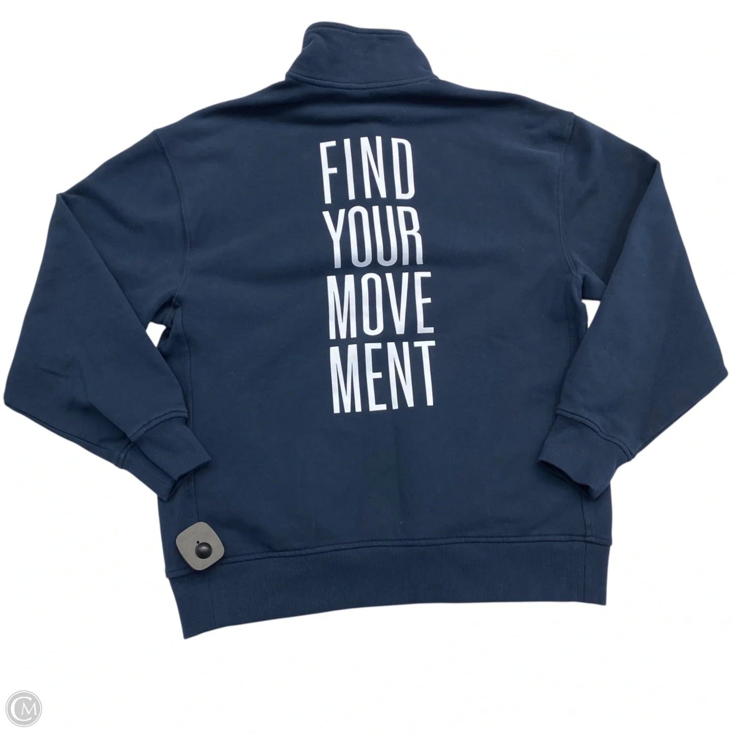 Athletic Sweatshirt Crewneck By Athleta In Navy, Size: Xs