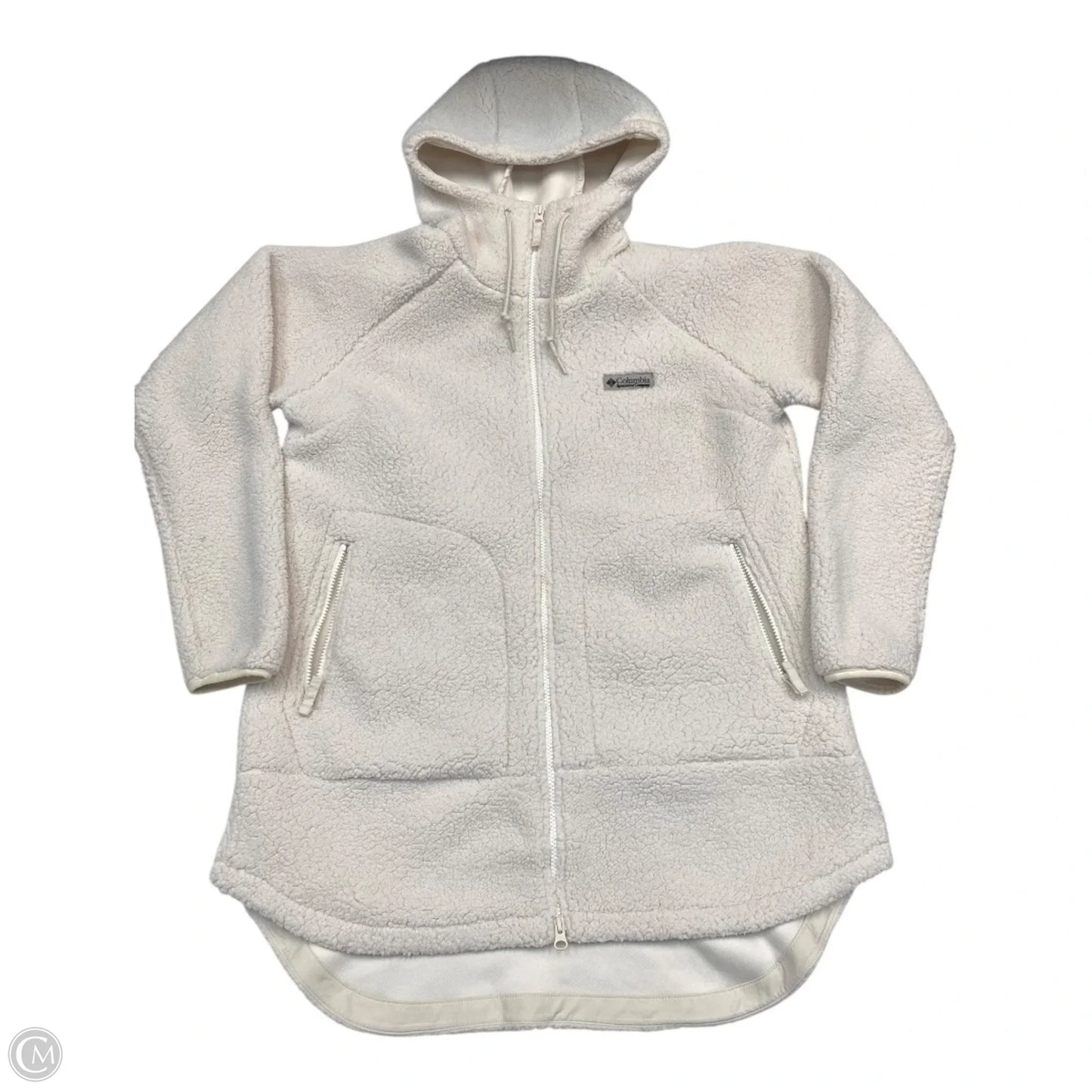 Jacket Faux Fur & Sherpa By Columbia In Cream, Size: Xl