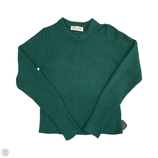 Sweater By Free People In Green, Size: M