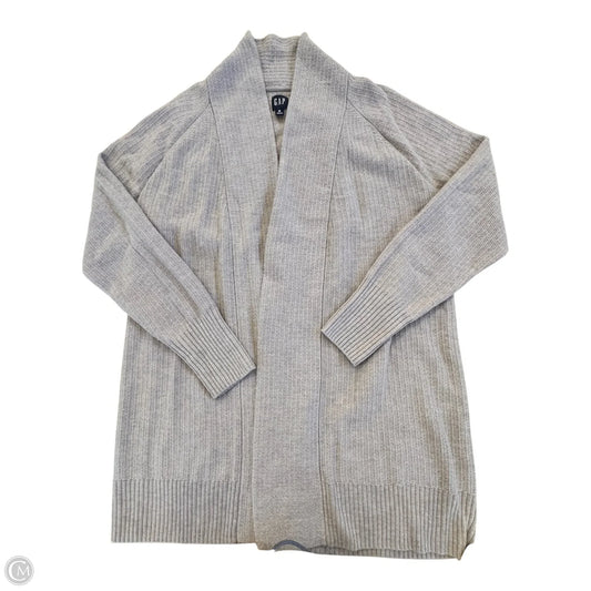 Sweater Cardigan By Gap In Purple, Size: M