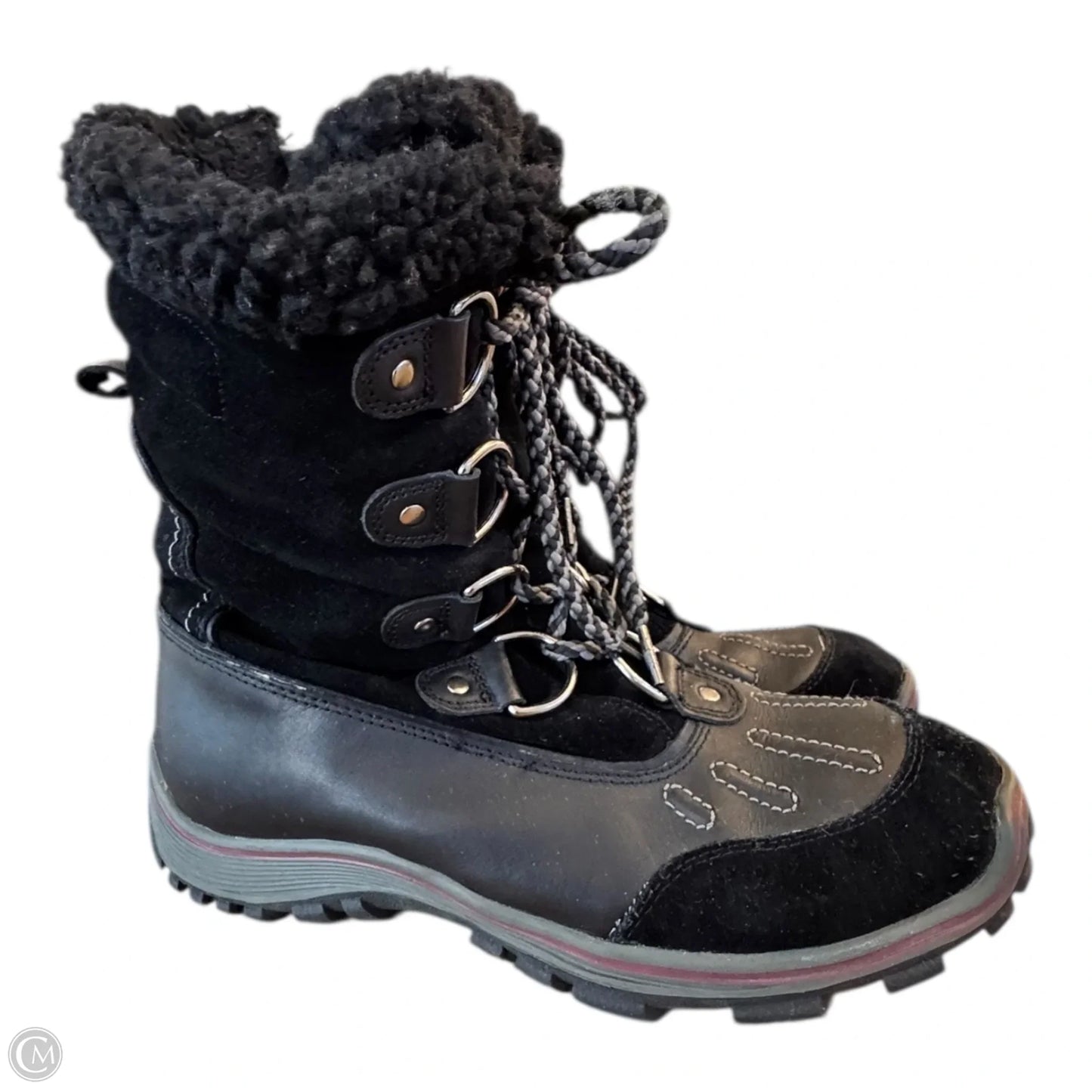 Boots Snow By PAJAR Designer In Black, Size: 11