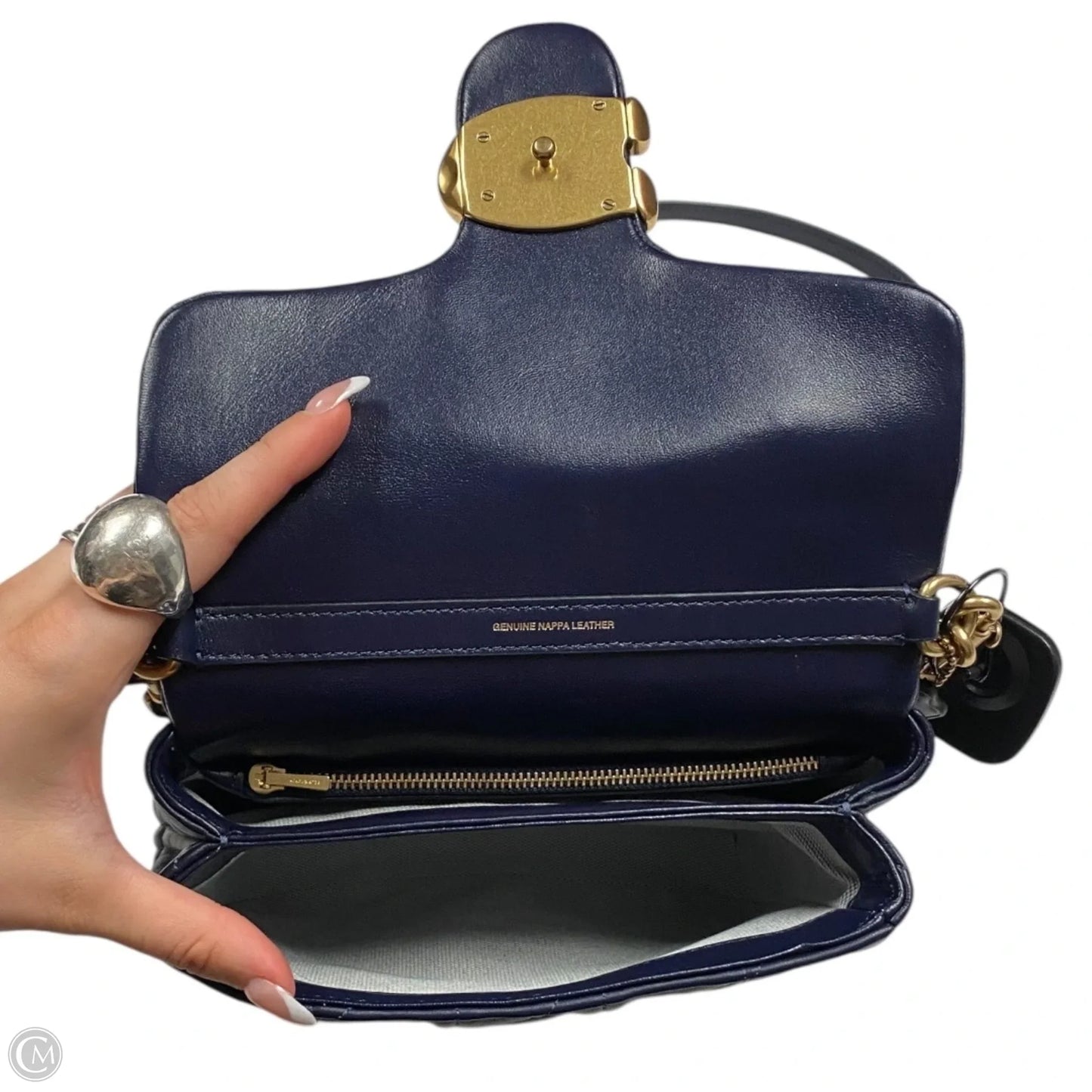 Handbag Designer By Coach, Size: Small