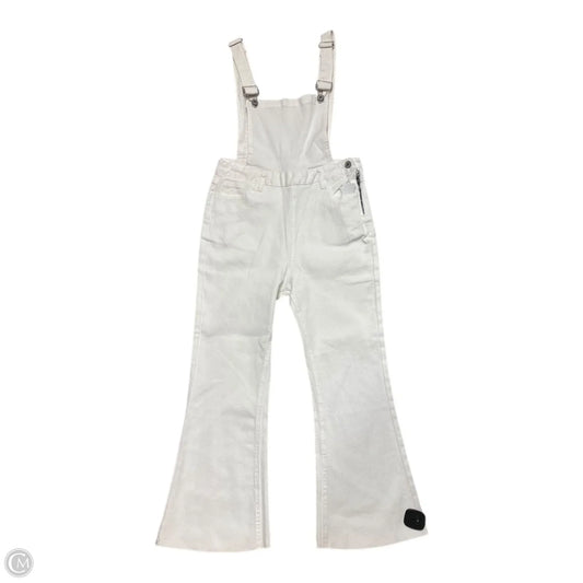 Overalls By Umgee In White Denim, Size: M
