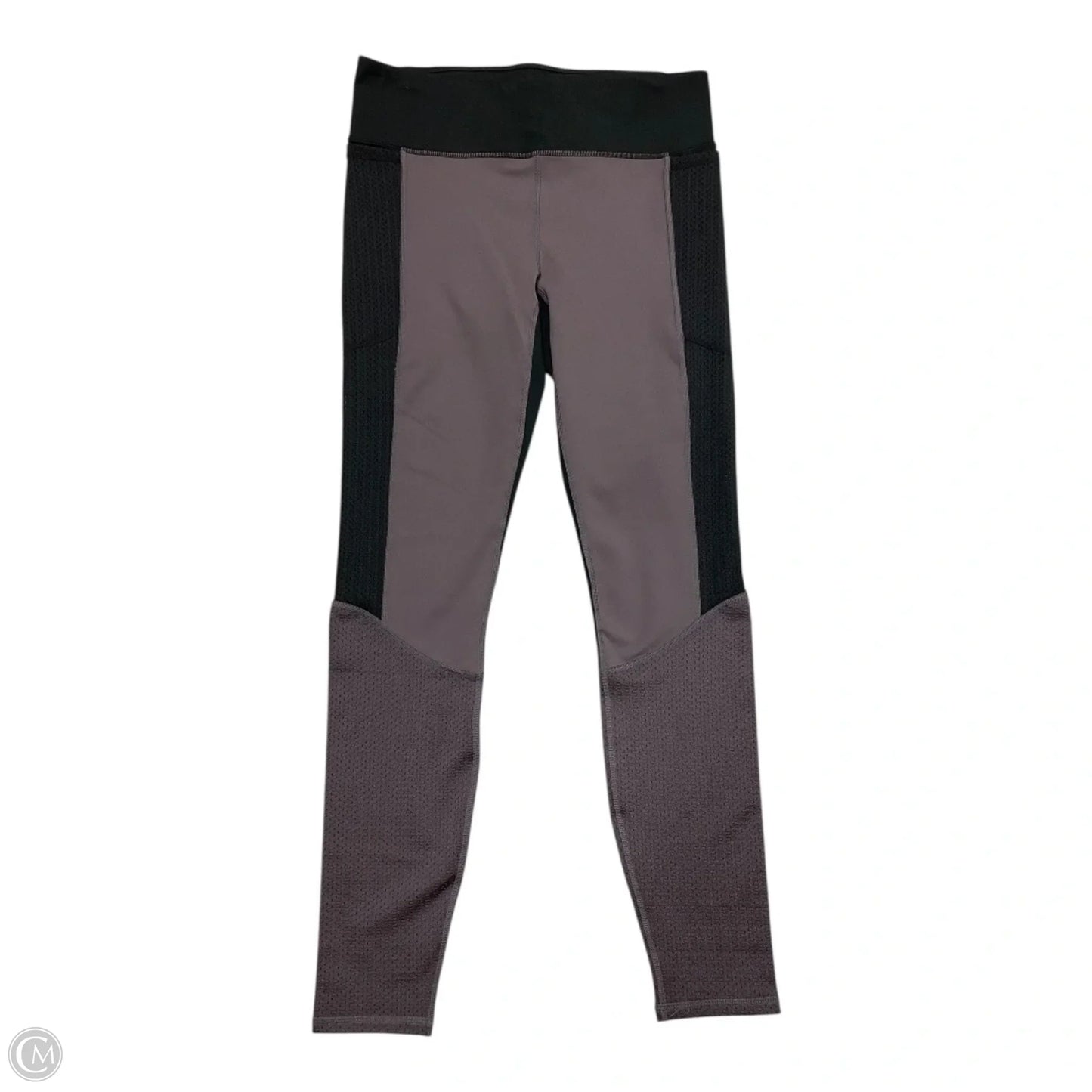 Athletic Leggings By Fabletics In Black & Purple, Size: S