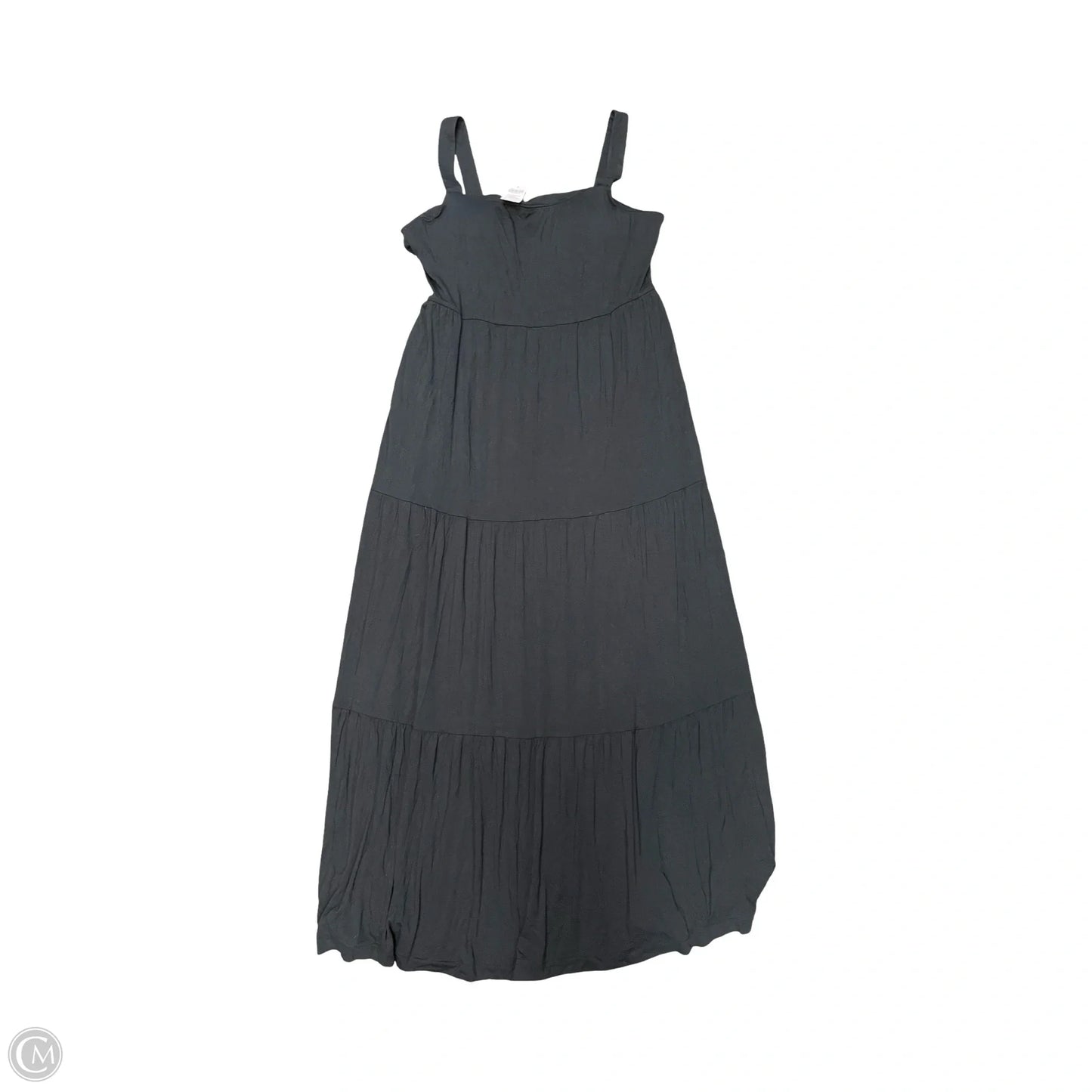 Dress Casual Maxi By Soma In Black, Size: L