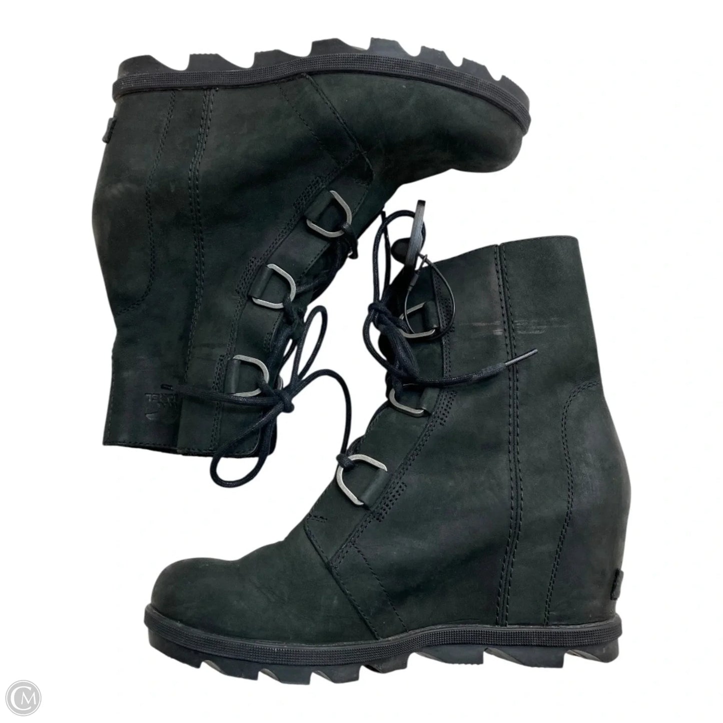 Boots Designer By Sorel In Black, Size: 10