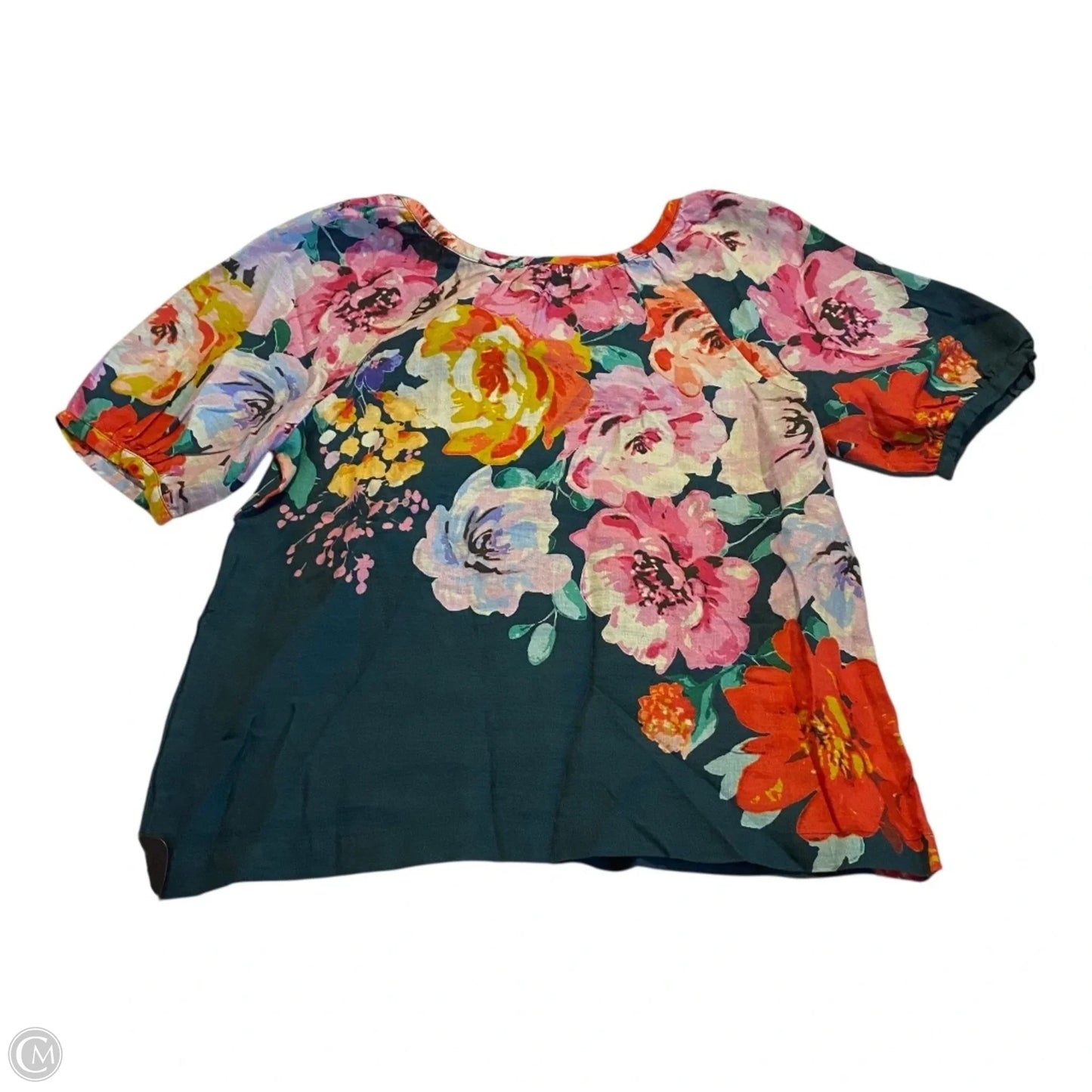 Top Short Sleeve By Sundance In Multi-colored, Size: S