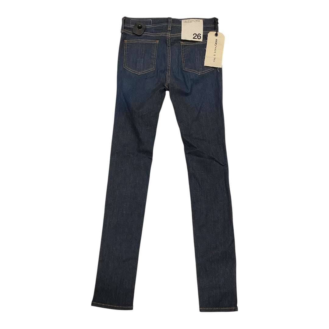 Jeans Skinny By Rag & Bones Jeans In Blue Denim, Size: 2