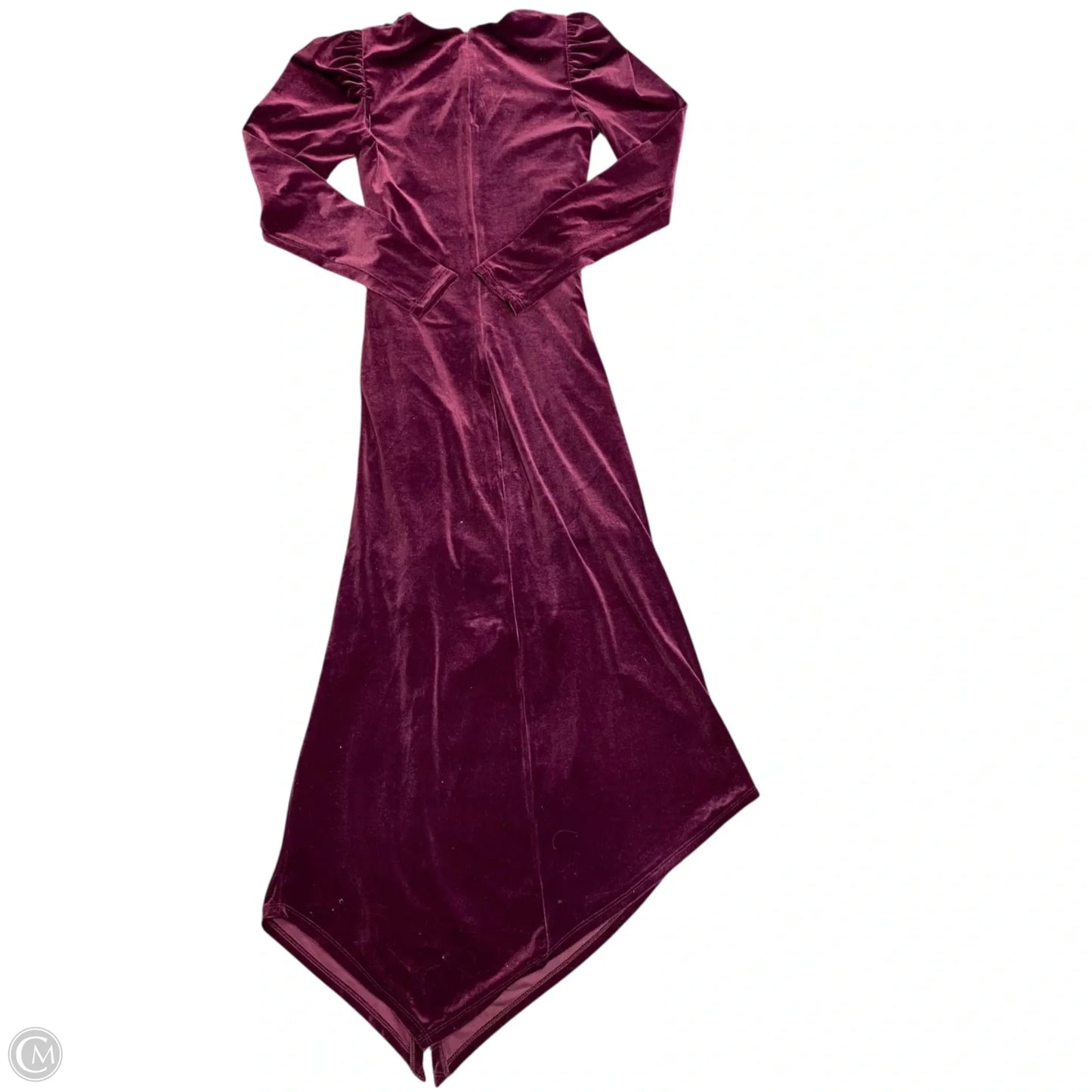 Dress Party Long By Express In Purple, Size: Xs