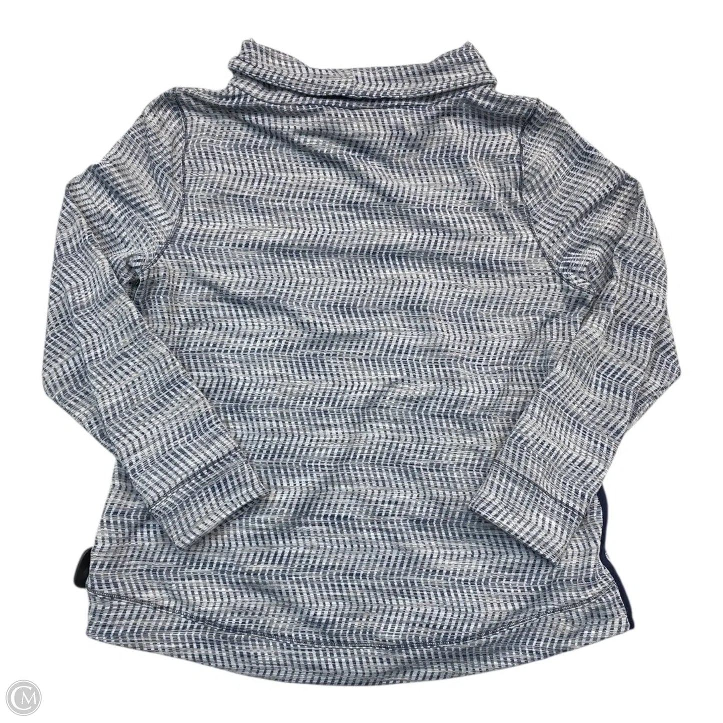 Sweatshirt Collar By Talbots In Blue, Size: Xl