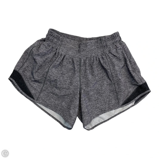 Athletic Shorts By Lululemon In Grey, Size: 4