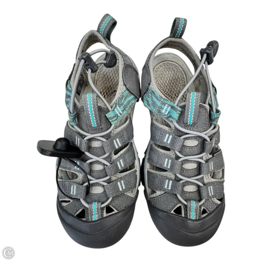 Shoes Athletic By Keen In Grey, Size: 6.5