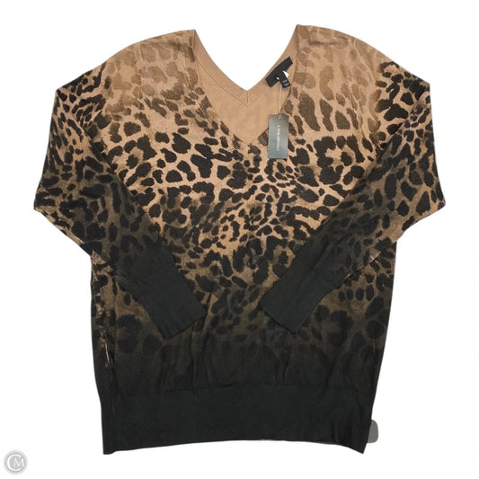 Sweater By Lane Bryant In Animal Print, Size: 18