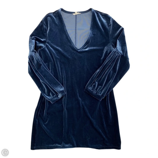 Dress Party Midi By Madewell In Navy, Size: L