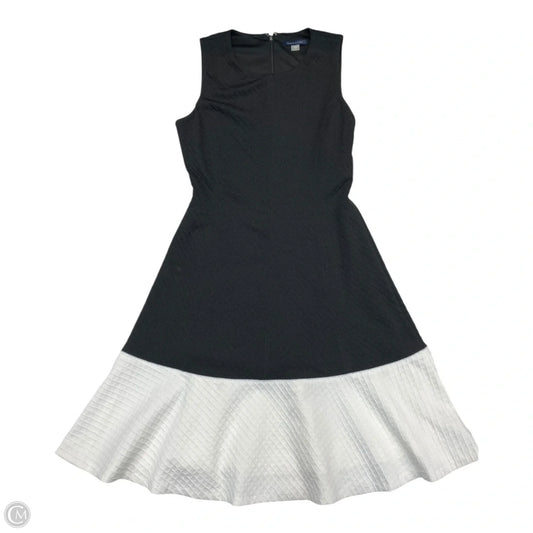 Dress Party Midi By Tommy Hilfiger In Black & White, Size: 6