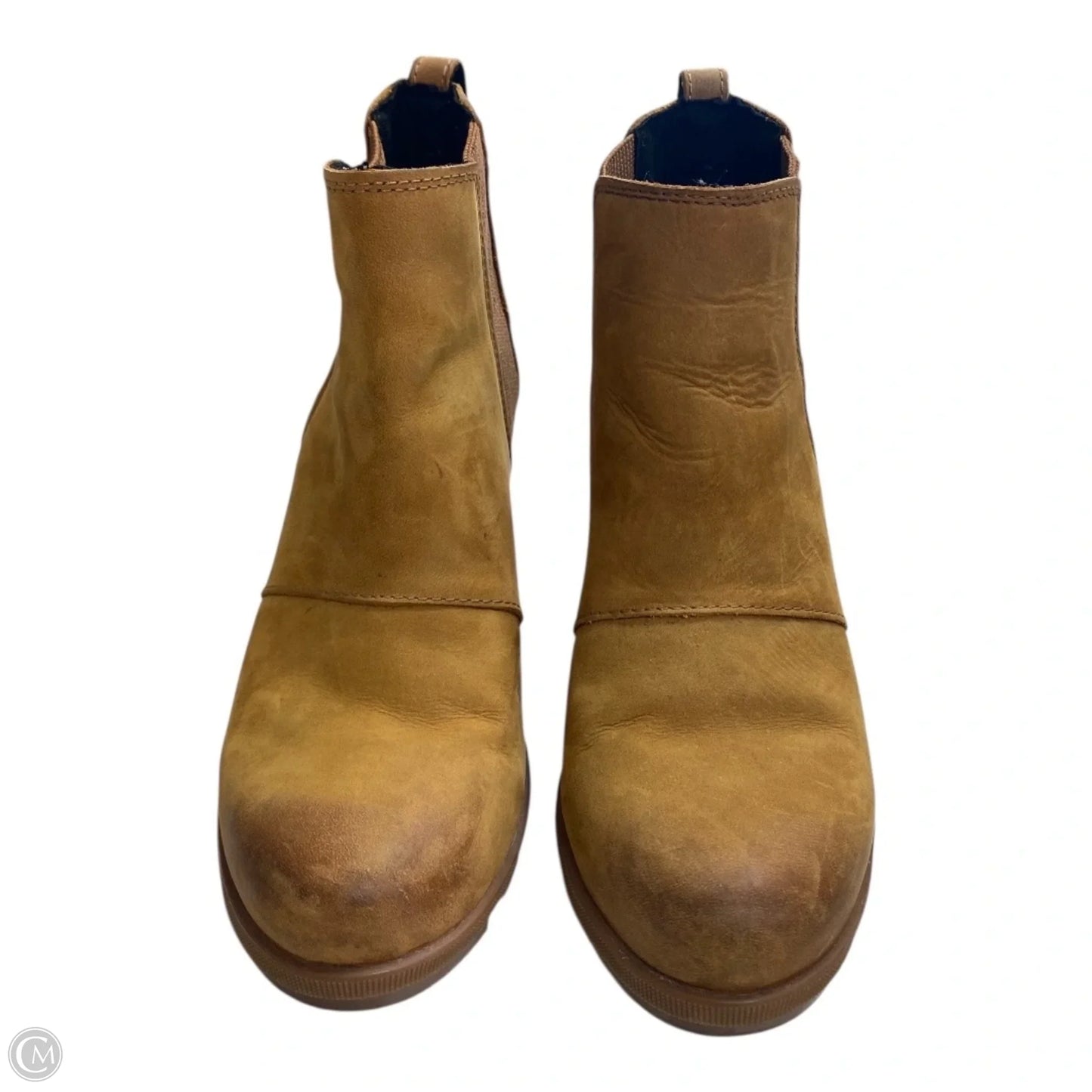 Boots Designer By Sorel In Tan, Size: 8.5