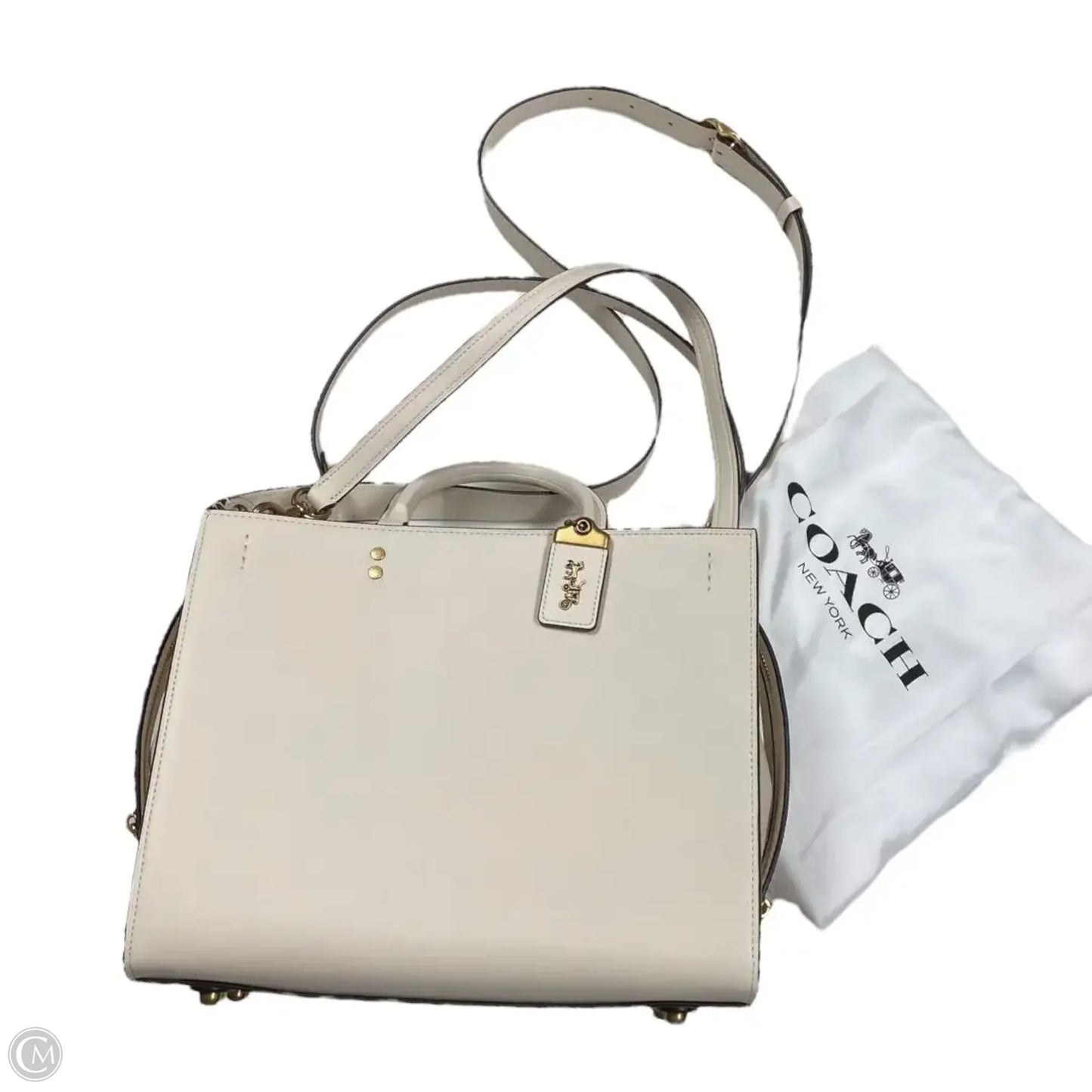 Handbag Designer By Coach, Size: Medium