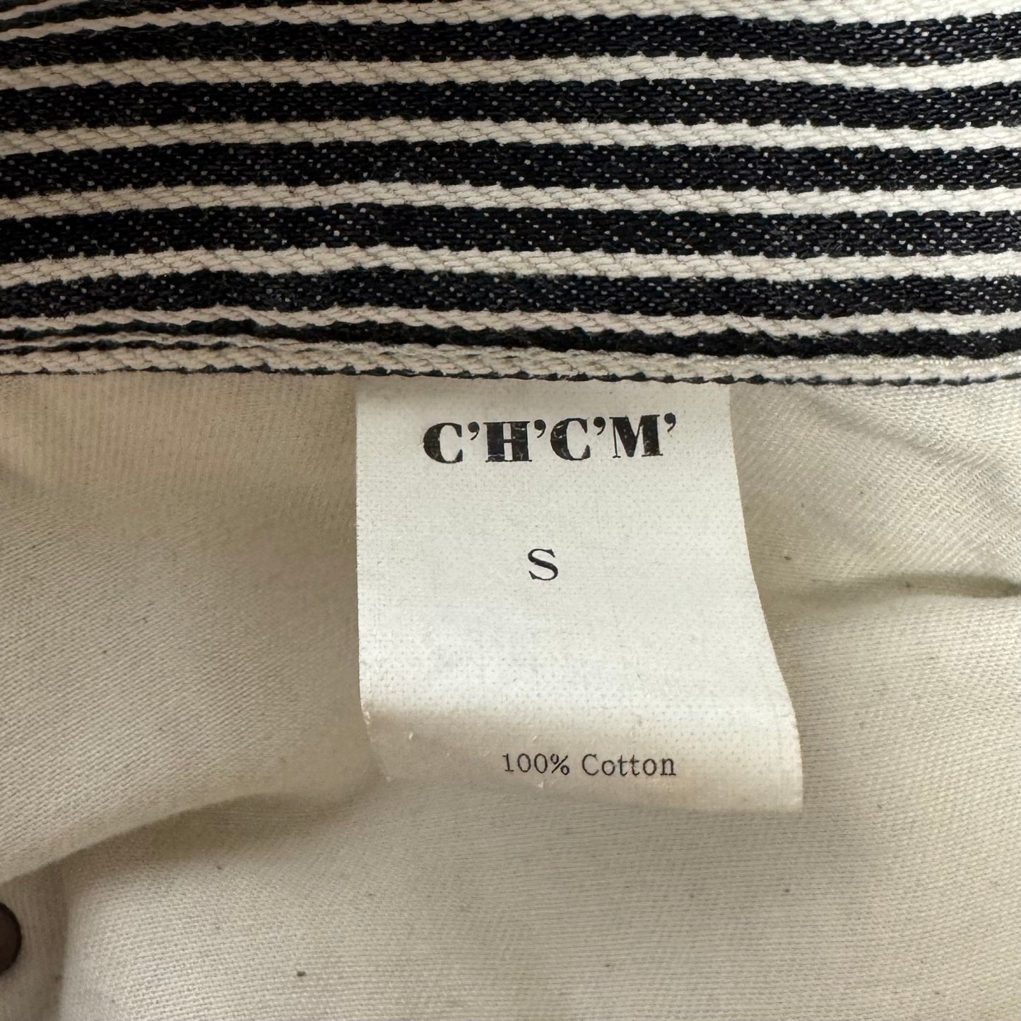 MEN’S Jeans Slim By C’H’C’M In Striped Pattern, Size: MEN’S S