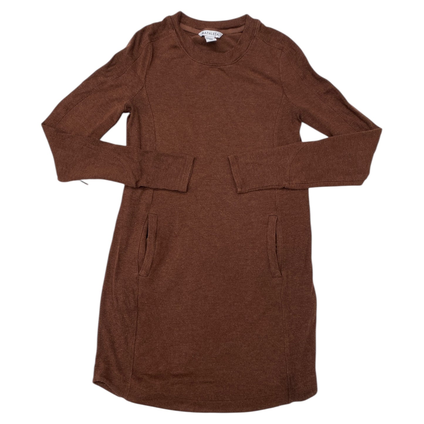 Athletic Dress By Athleta In Bronze, Size:Xxs