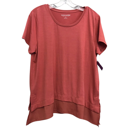 Top Ss By Soft Surroundings In Pink, Size:Lp