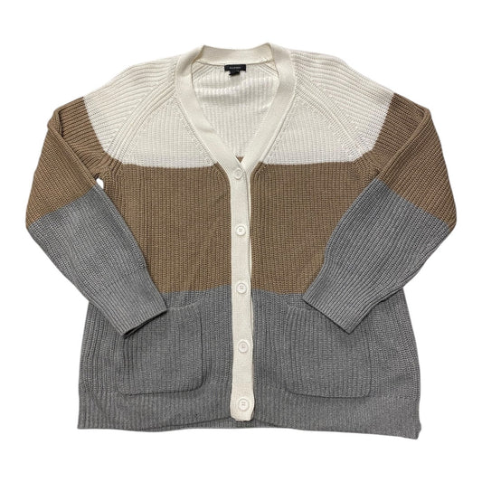 Sweater Cardigan By Halogen In Multi, Size:L