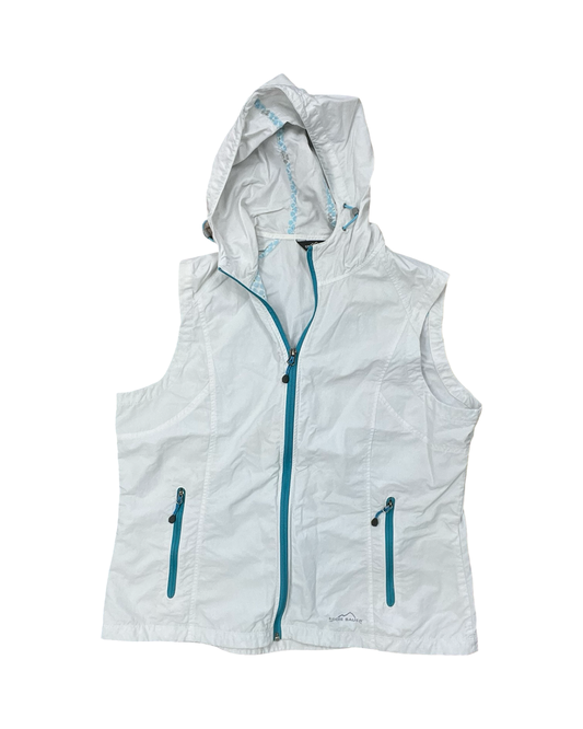 Vest Other By Eddie Bauer In White, Size:Xl