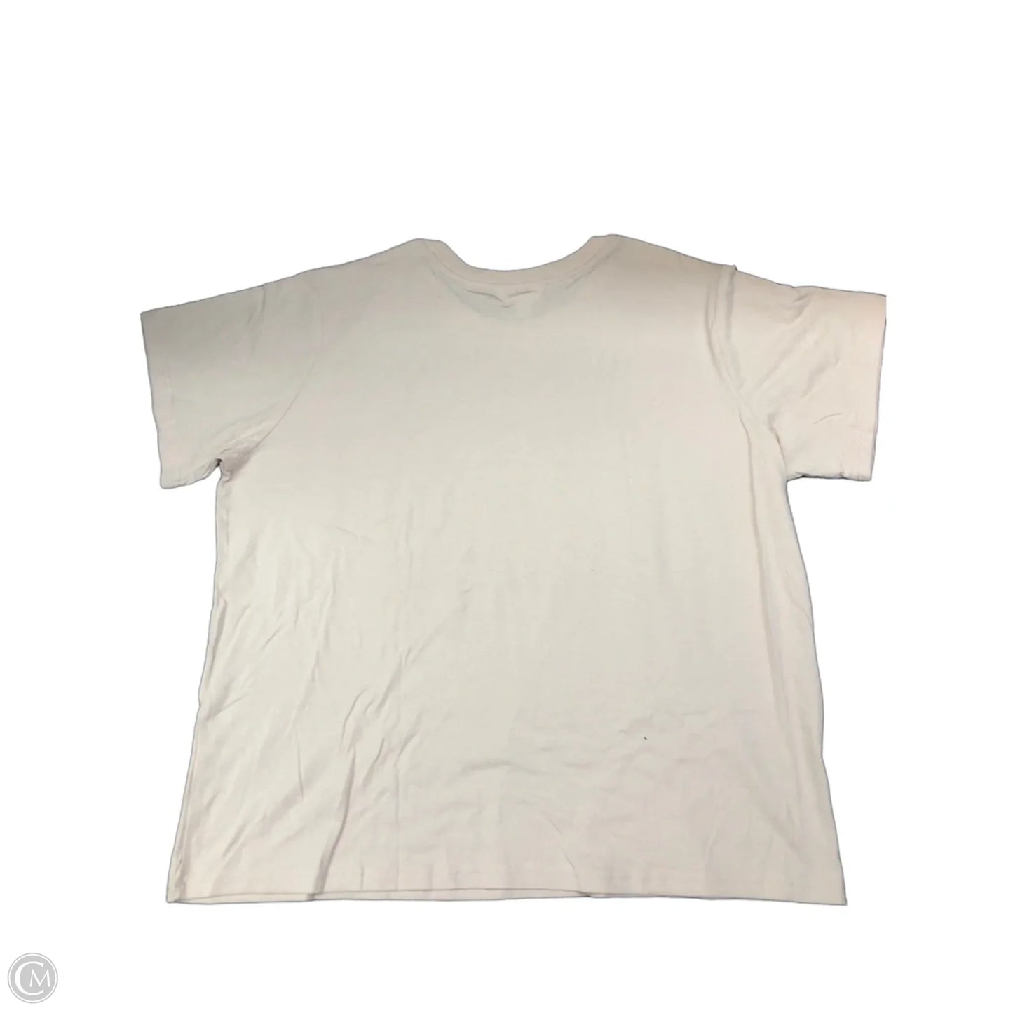 Top Short Sleeve By Time And Tru In Pink, Size: Xxl