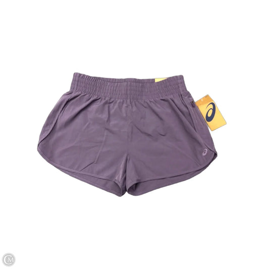 Athletic Shorts By Asics In Purple, Size: S