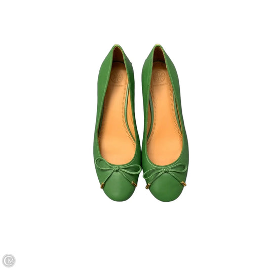 Shoes Designer By Tory Burch In Green, Size: 9
