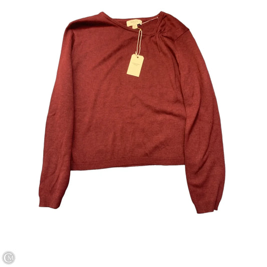 Sweater By Clothes Mentor In Maroon, Size: Xs