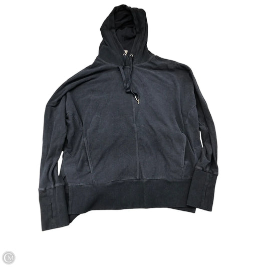 Athletic Sweatshirt Hoodie By Sweaty Betty In Navy, Size: M