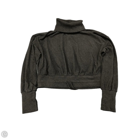 Athletic Sweatshirt Hoodie By Sweaty Betty In Grey, Size: M
