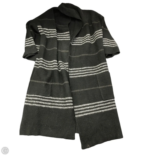 Cardigan By Lovestitch In Black & Grey, Size: M
