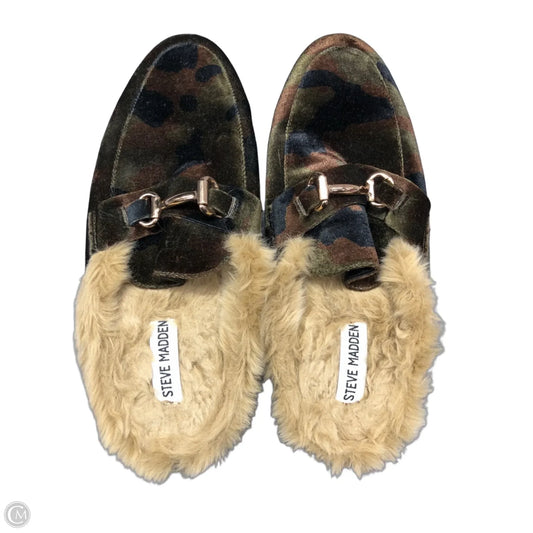 Shoes Flats By Steve Madden In Camouflage Print, Size: 9