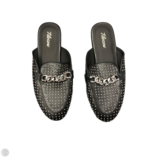 Shoes Flats By Clothes Mentor In Black, Size: 9