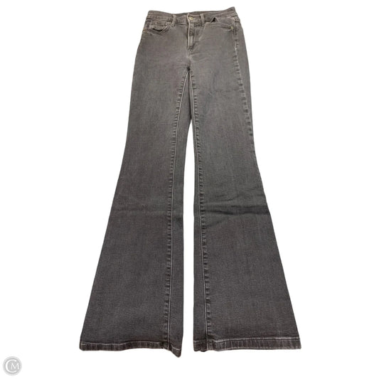 Jeans Flared By Gap In Black Denim, Size: 0p