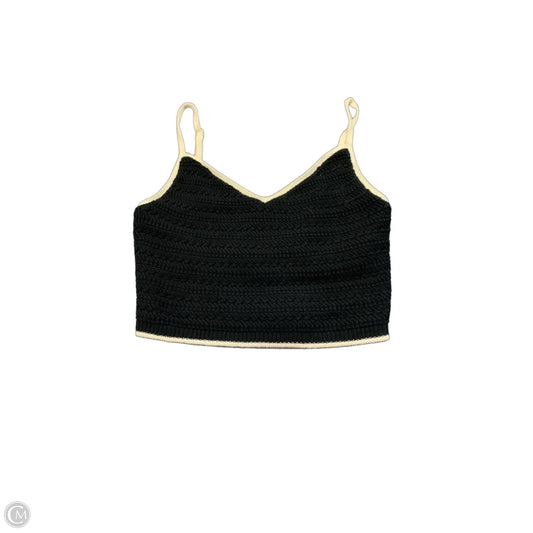 Tank Top By Abercrombie And Fitch In Black & White, Size: S