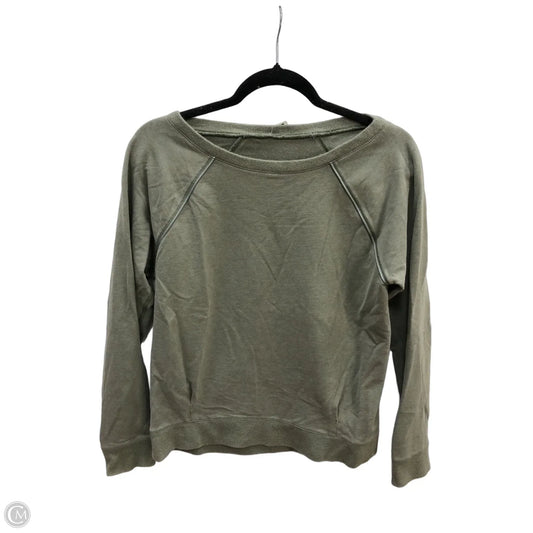 Sweatshirt Crewneck By Lululemon In Green, Size: S