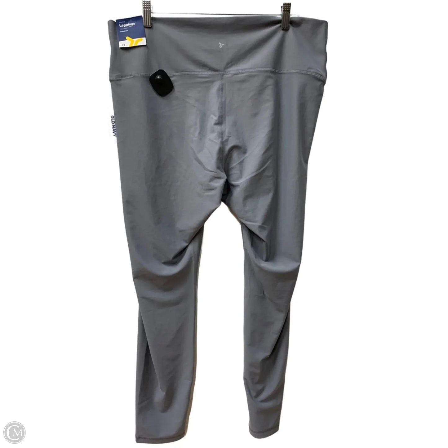 Athletic Leggings By Old Navy In Grey, Size: 2x