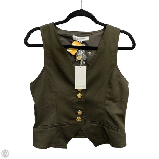 Vest Other By Cmc In Green, Size: M